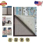 Durable 9x12 Ft Rug Pad - Thick Anti-Skid Mat for Enhanced Floor Protection