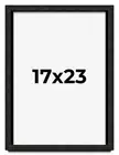 17x23 Shadow Box Black Rustic Barnwood Display Frame | 1.125 Inch Deep | 0.875
