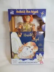 doll and story book Harold the Guardian Angel NIP new unopened Christian story