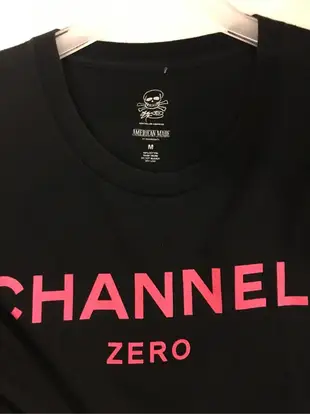 Ssur 惡搞 聯名款 翻玩 Chanel 短袖 短t t恤 channel 黑色 supreme ow Nike