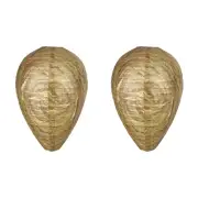 2 Pcs Wasp Nest Decoy Wasp Deterrent for Outdoor Hanging, Home and Garden B K4H6