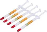 Paul My High Quality 5Pcs 1G Thermal Grease Heatsink Compound Paste CPU VGA N Conductive Heatsink Plaster