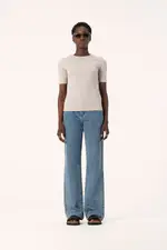 Nola Short Sleeve Top Marble Size 6 | Elka Collective