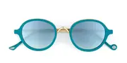 Eyepetizer 55 C.T-4-26F Men's Sunglasses Blue Size 46