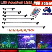 Aquarium Fish Tank LED Waterproof Full Spectrum Aqua Lamp RGB Aquarium Light