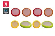 Set of 8 Silicone Fruit and Vegetable Storage Containers