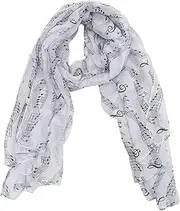 [LIFKOME] Scarf Woman Summer Shawl Girl Shoulder Shawl Sun Protection Shawl Sun Block Shawl Beach Towel Delicate Shawl Outdoor Shawl Multi-purpose Shawl Viscose (viscose) White