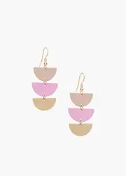 [Taking Shape] Taking Shape Colour Boat Earrings in Multi - Women's Accessories Multi