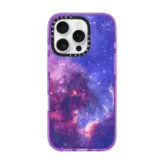 iPhone 16 Pro Impact Case MagSafe Compatible Pastel Solar Galaxy