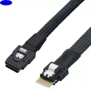 MINI SAS SFF-8087 to SLIM SAS SFF-8654 4I High-Speed Server Connection Cable