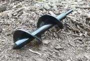 Drill Powered Garden Auger Planter Earth Drill Bit Post Hole Digger 18cm