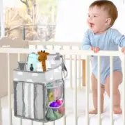 Grey Cloud Print Diaper Caddy, Nappy Caddy & Storage Basket
