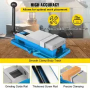 3'' Lockdown Vise Milling Drilling Machine Clamp Bench Vice​ Precision Vise