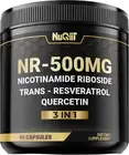 3In1 NAD+ Supplement with Nicotinamide Riboside, Resveratrol, Quercetin - Cellul