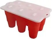 Homemade Molds, Freezer Molds, 6-Cavity Safe Leak-Proof Tray Container for Homemade Dessert Snack Yogurt Freezing Fruit Cake Breastmilk