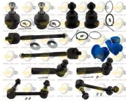 12 Pcs Ball Joints Inner Outer Tie Rods Toyota Tacoma SR SR5 Extended 2.7L 3.5L (for: Toyota)