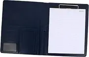 jojofuny A4 Business Portfolio Folder Pu Leather Document Cards Organizer Portable Folder