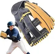 Baseball Glove | Softball Practice Mitts - Ball Sports Training Protective Gloves, Leather Outfield Softball Mitts for Competition