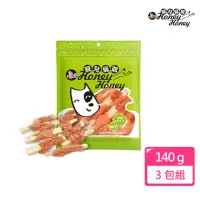 在飛比找momo購物網優惠-【寶貝餌子】寵兒寵餌 嫩雞鱈魚捲160g*3包