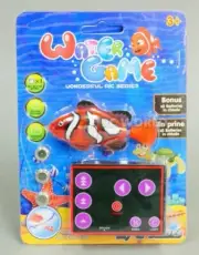 Remote Control RC Micro NEMO CLOWN FISH Robo Fish MINI SHARK Aquarium Toy