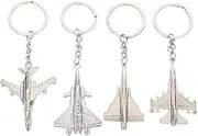 [Healeved] 4pcs Creative Airplane Keyholder Pendants Hanging Decor for Bags Style Unique present for Durable and Lightweight