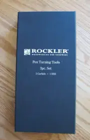 ROCKLER Pen-Turning Ergonomic Turning Tools 2 Carbide 1 HSS