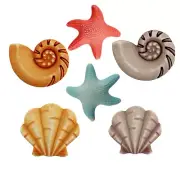 Beachcomber FN101 - Seashells Buttons Galore Embellishments - Craft Sewing Scrap