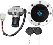 Ignition Switch Lock Key Fuel Cover Fit for Suzuki RF400 RF600 RF900 GSX750 GSX600 GSF400 M/N/P Bandit GSF250 VX800 RGV125 RF400
