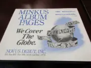 "MINKUS" ALBUM PAGES 1992 SUPPLEMENT MONACO/ANDORRA W/FREE SHP.