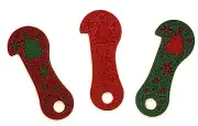 3X Christmas Shopping Coin Trolley Token Key Unlock Woolies Coles Costco Aldi $2