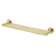 Phoenix Tapware Radii Metal Shelf (Round) (Brushed Gold)