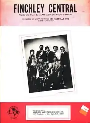 GEOFF STEPHENS' NEW VAUDEVILLE BAND FINCHLEY CENTRAL SHEET MUSIC PIANO/V/GUITAR