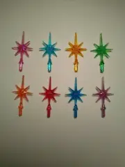 8 Aurora Snowflake Star For Ceramic Christmas Tree. Special