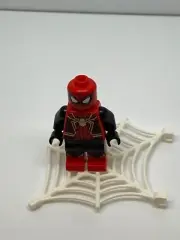 Lego Super Heroes Spider-man No Way Home Minifigure & Spider Web From Set 76185