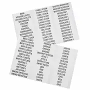 Klein Tool Household Electrical Panel Labels