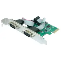 在飛比找蝦皮商城優惠-PCIE 擴充卡 PCI-E 轉 RS232 2埠 雙串口擴