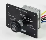 Imtra EX2158K, KIT: Combination Switch for One Wiper with Panel, 12v