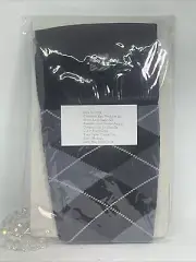 Compression Socks Knee High Sports Socks - 15~20 mm/Hg - Black/Grey - Medium