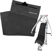 Gym Towel Large Size 120cm x 50cm with Zip Pocket, Fast Drying & Super Absorbent Microfiber Towels Multi-Purpose Workout Sweat Towel for Sports,Fitness,Yoga, Shower. Brand Cazador Active