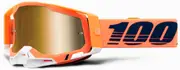100 Percent Racecraft 2 Coral, goggles mirrored