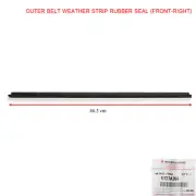 Front Rh Outer Weatherstrip Door Belt For Mitsubishi Mirage SpaceStar '12 '18