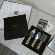 Michael Aram safari cheese knife set gold NIB from Neiman marcus