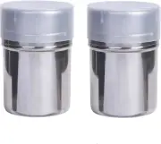 2 Pack Powdered Sugar Shaker Cinnamon Shaker Confectioners Sugar Shaker With Lid