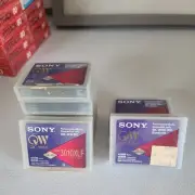 2 Sony Quick Wide QW 3010XLF 121.9m (400 ft.) Tapes Drives QIC-3010-MC