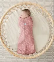 BNWT ErgoPouch 1.0 Tog Cocoon Swaddle Bag Quill Organic 3-6 months RRP $59.95