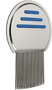 Aasakt New Lice Treatment nit Comb with Stainless Steel Metal for lice and nits removal comb for head lice comb