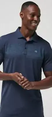 NWT Travis Mathew Heater Series Round It Up Polo Shirt Mens XXL