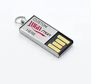 Custom USB Flash Drives, Bulk Personalized Mini USB 2.0 Memory Sticks Thumb Drives, Ideal for Business Promotions, Corporate Events, Educational Purposes and Non-Profits (64 GB,100 PCS)