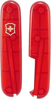 Victorinox Translucent Red Scales for 91mm Swiss Army Knife - Victorinox Handles