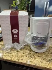 GEVALIA KAFFE Connaisseur Home Concepts White Coffee Maker 10 Cup GM-410W NIB